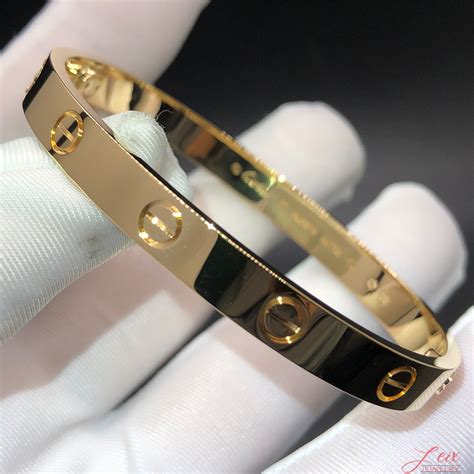 gold cartier bracelet|solid gold cartier bracelet.